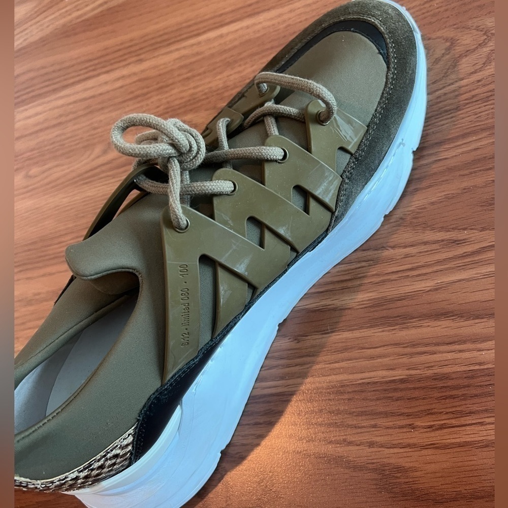 Ps821 Bolt Chunky Python Leather Suede Neoprene S… - image 6